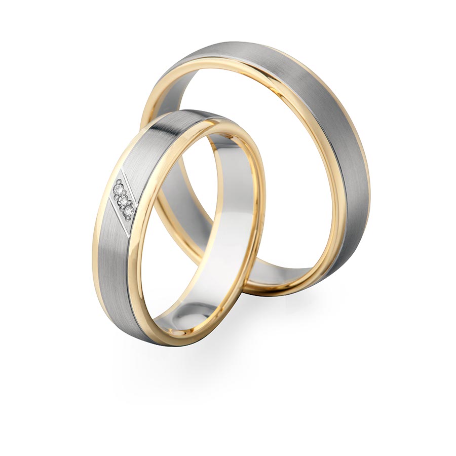 Trauringe Bautzen 600 Platin, 585 Gelbgold 514724-50