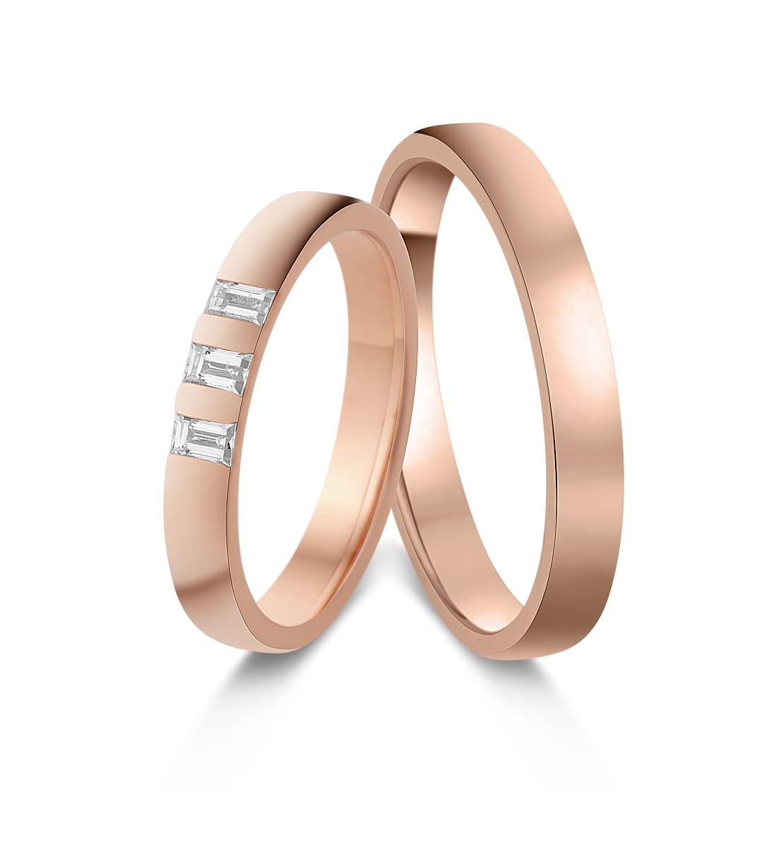 Trauringe / Eheringe 333 Rotgold 517555-33