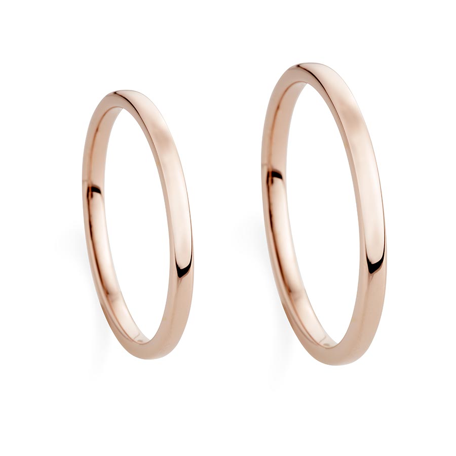 Trauringe / Eheringe 585 Rotgold 513148-20