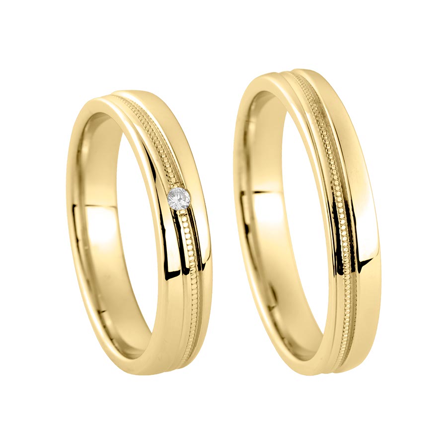 Trauringe / Eheringe 333 Gelbgold 517453-40
